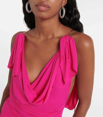 Draped jersey minidress | The Attico