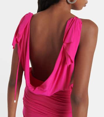 Draped jersey minidress | The Attico