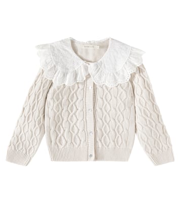 Cardigan Reykjaviik en maille torsadée | The New Society
