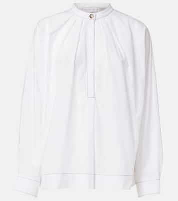 Camisa White Label de popelín de algodón | Proenza Schouler