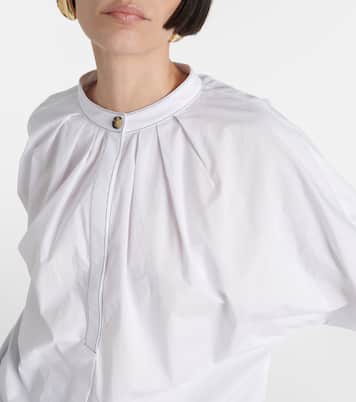 Camisa White Label de popelín de algodón | Proenza Schouler