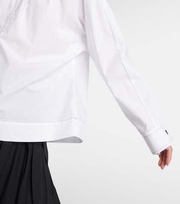 Camisa White Label de popelín de algodón | Proenza Schouler