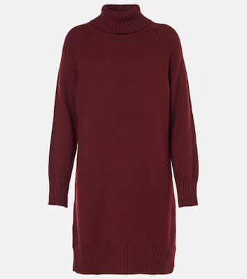 Trudy virgin wool turtleneck minidress | Max Mara