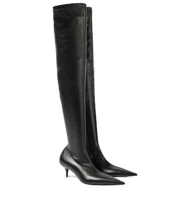 Cuissardes Avenue en cuir | Balenciaga