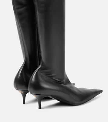 Cuissardes Avenue en cuir | Balenciaga