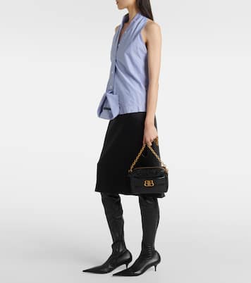 Cuissardes Avenue en cuir | Balenciaga