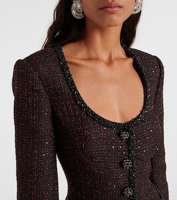 Sequined tweed minidress | Self-Portrait