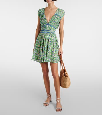 Sasha printed minidress | Poupette St Barth