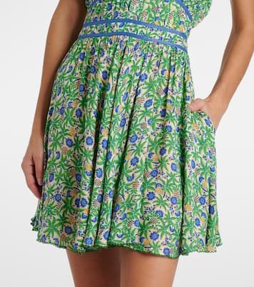 Sasha printed minidress | Poupette St Barth