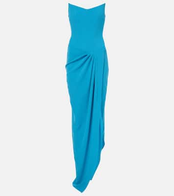 Draped crêpe corset gown | Alex Perry