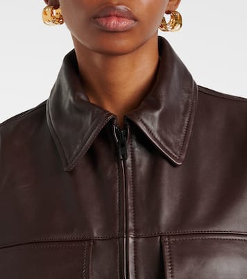 Veste Chore en cuir | Victoria Beckham