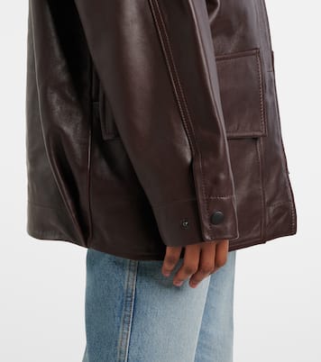 Veste Chore en cuir | Victoria Beckham