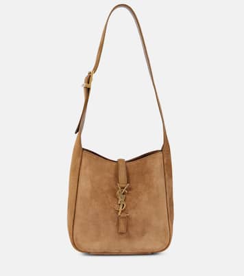 Le 5 à 7 Supple Baby suede shoulder bag | Saint Laurent