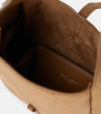 Le 5 à 7 Supple Baby suede shoulder bag | Saint Laurent