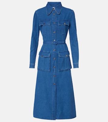 Hemdblusenkleid aus Denim | Valentino