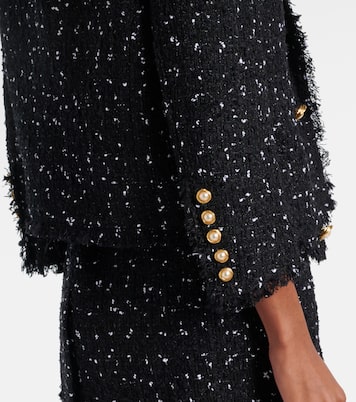 Giacca Spencer in tweed | Balmain