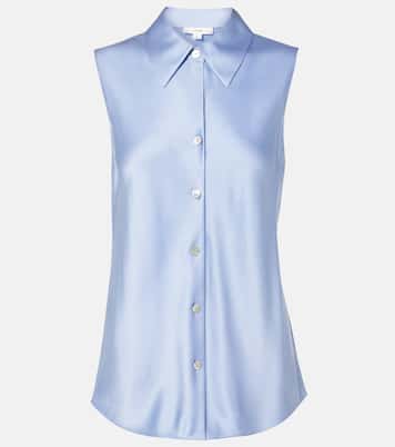 Camicia in raso di seta | Vince