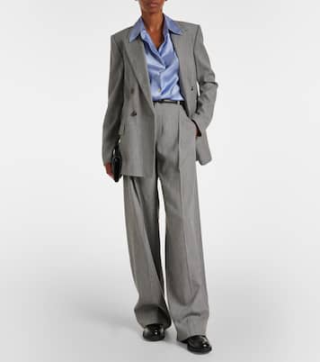 Camicia in raso di seta | Vince