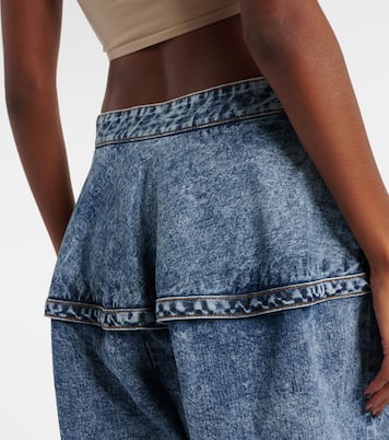 Jeans a gamba larga e vita bassa | Alaïa