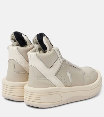 x Converse - Sneakers alte Turbowpn in pelle | Rick Owens