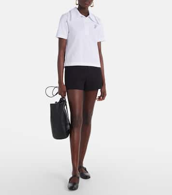 Logo cotton polo shirt | Patou