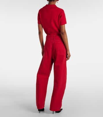 Jean barrel à taille mi-haute | Magda Butrym