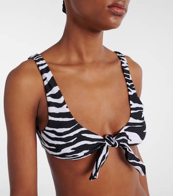 Zebra-print bikini | The Attico