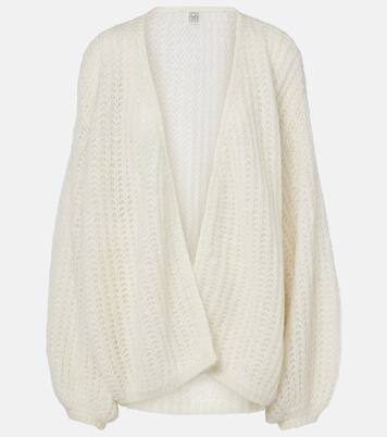 Cardigan in misto mohair | Toteme