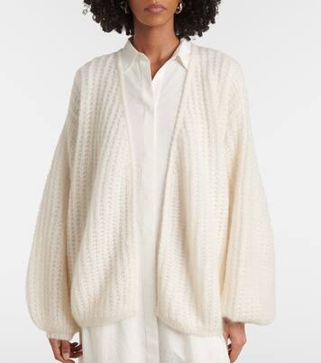 Cardigan in misto mohair | Toteme