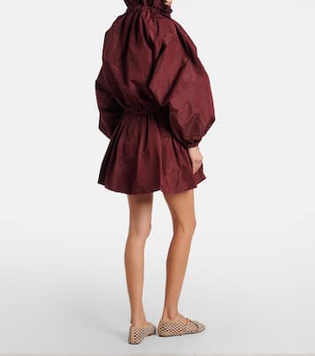 Faille balloon miniskirt | Patou