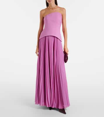 Vestido de fiesta plisado Britt  | Solace London