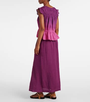 Top Kaia en coton | Velvet