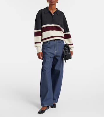 Wool and cashmere polo sweater | Róhe