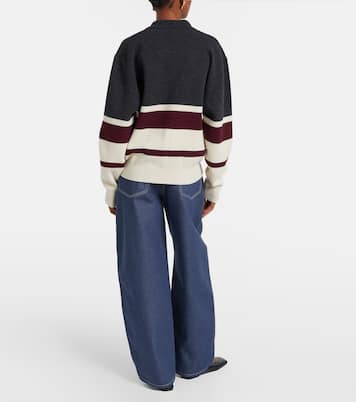 Wool and cashmere polo sweater | Róhe