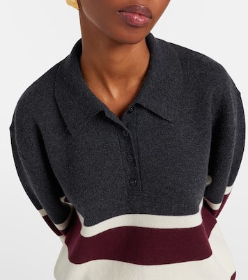 Wool and cashmere polo sweater | Róhe