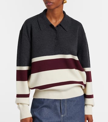 Wool and cashmere polo sweater | Róhe