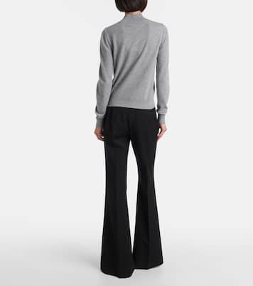Scarf-detail cashmere sweater | Oscar de la Renta