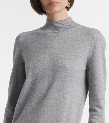 Scarf-detail cashmere sweater | Oscar de la Renta