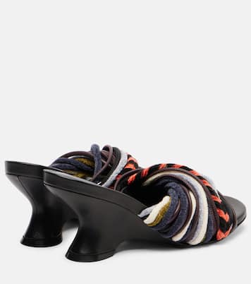 75 braided wedge mules | Dries Van Noten