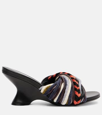 75 braided wedge mules | Dries Van Noten