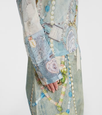 Elway printed jersey T-shirt  | Acne Studios