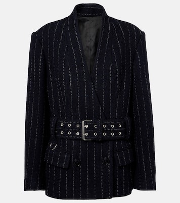 Blazer gessato Fyma in lana vergine  | Isabel Marant