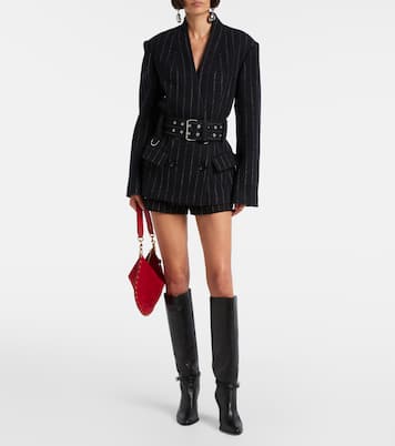 Blazer gessato Fyma in lana vergine  | Isabel Marant