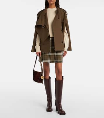 Cavalier 85 leather knee-high boots | Burberry