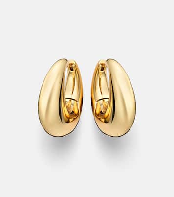 Dylan Mini gold-plated hoop earrings | Jennifer Fisher