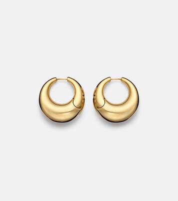 Dylan Mini gold-plated hoop earrings | Jennifer Fisher