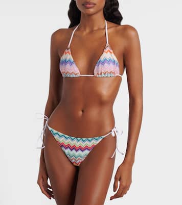 Bikini Zig Zag in lamé | Missoni