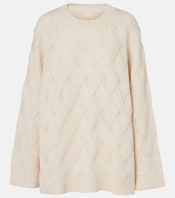 Pull oversize en cachemire et laine | Jardin des Orangers
