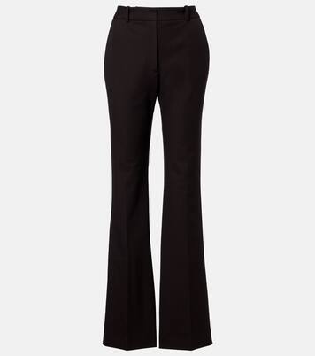 Tafira high-rise gabardine flared pants | Joseph