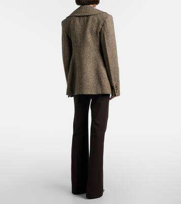 Tafira high-rise gabardine flared pants | Joseph